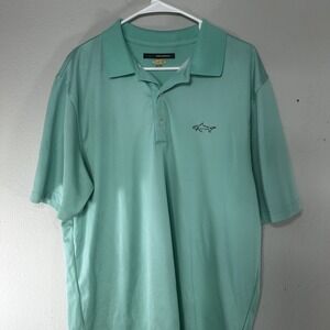 Greg norman Play Dry Fit Mens Golf Shirt polo gray size Xl